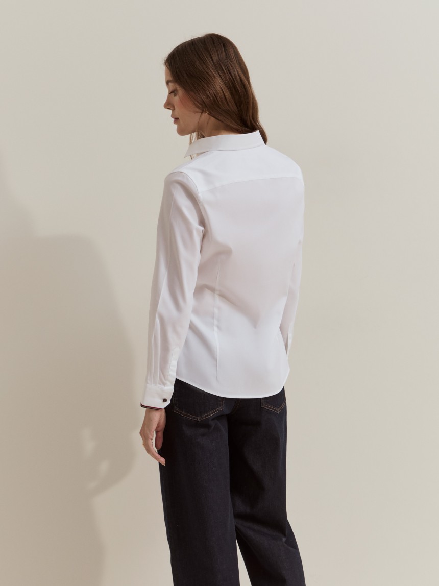 Camisa cl�sica de algod�n