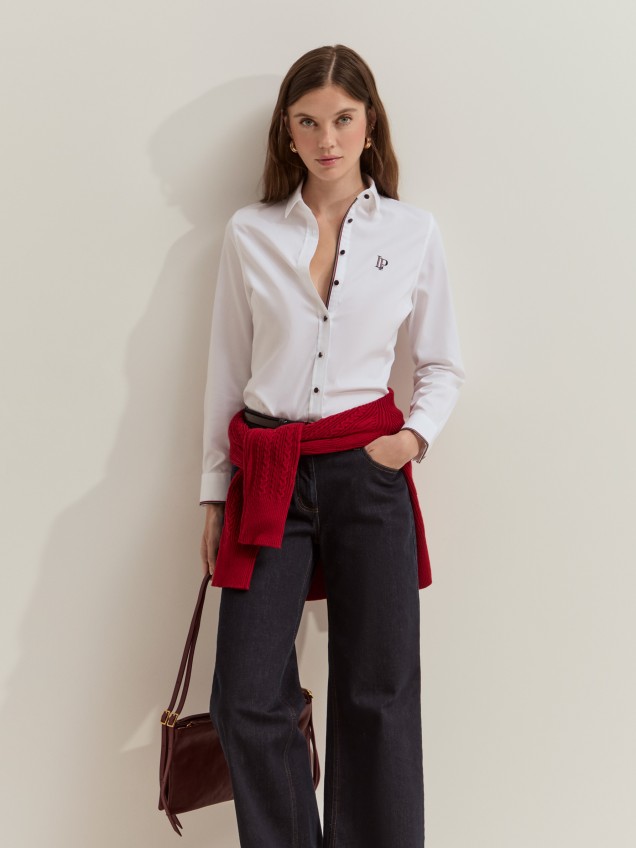 Camisa cl�ssica em algod�o - Image product