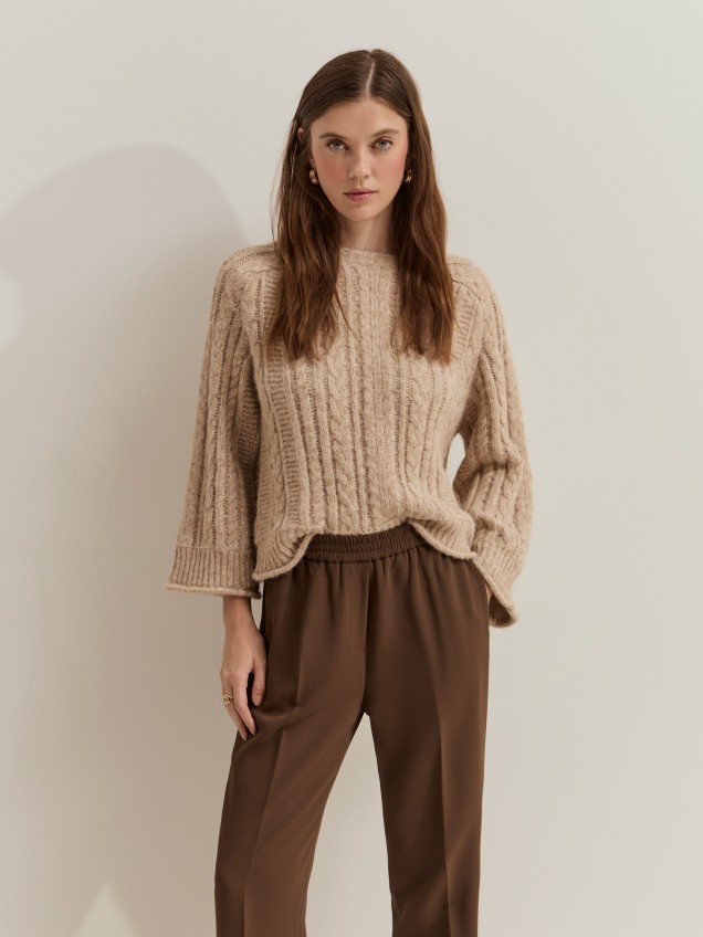Pantalones con cintura el�stica - Image product