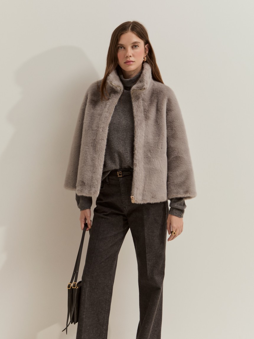 Fur coat