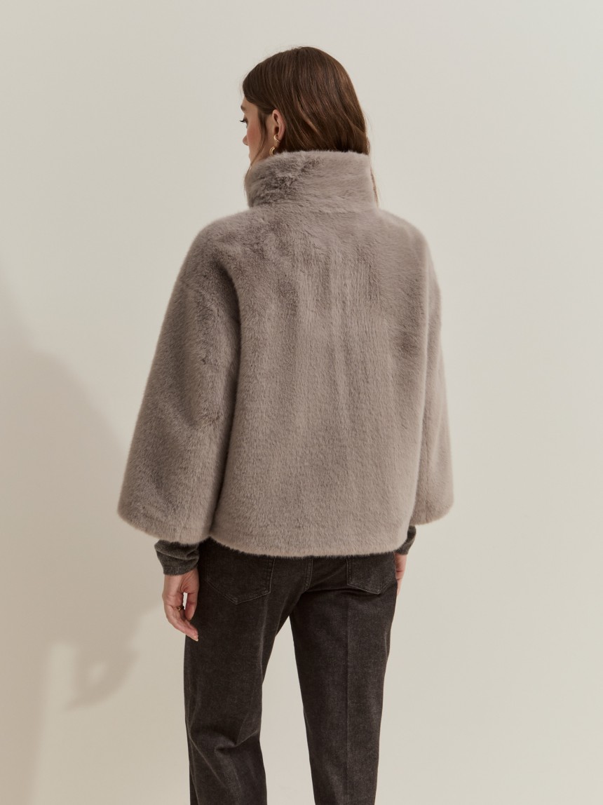 Fur coat
