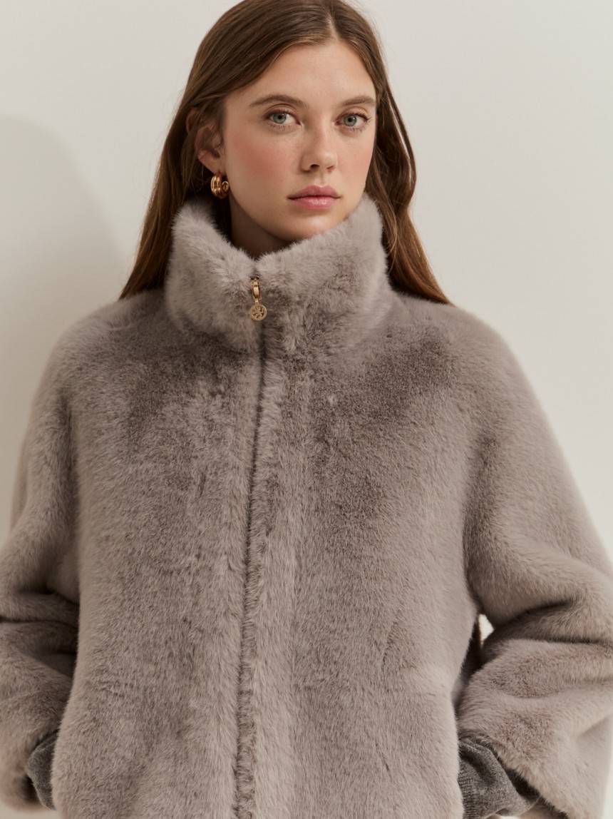 Fur coat