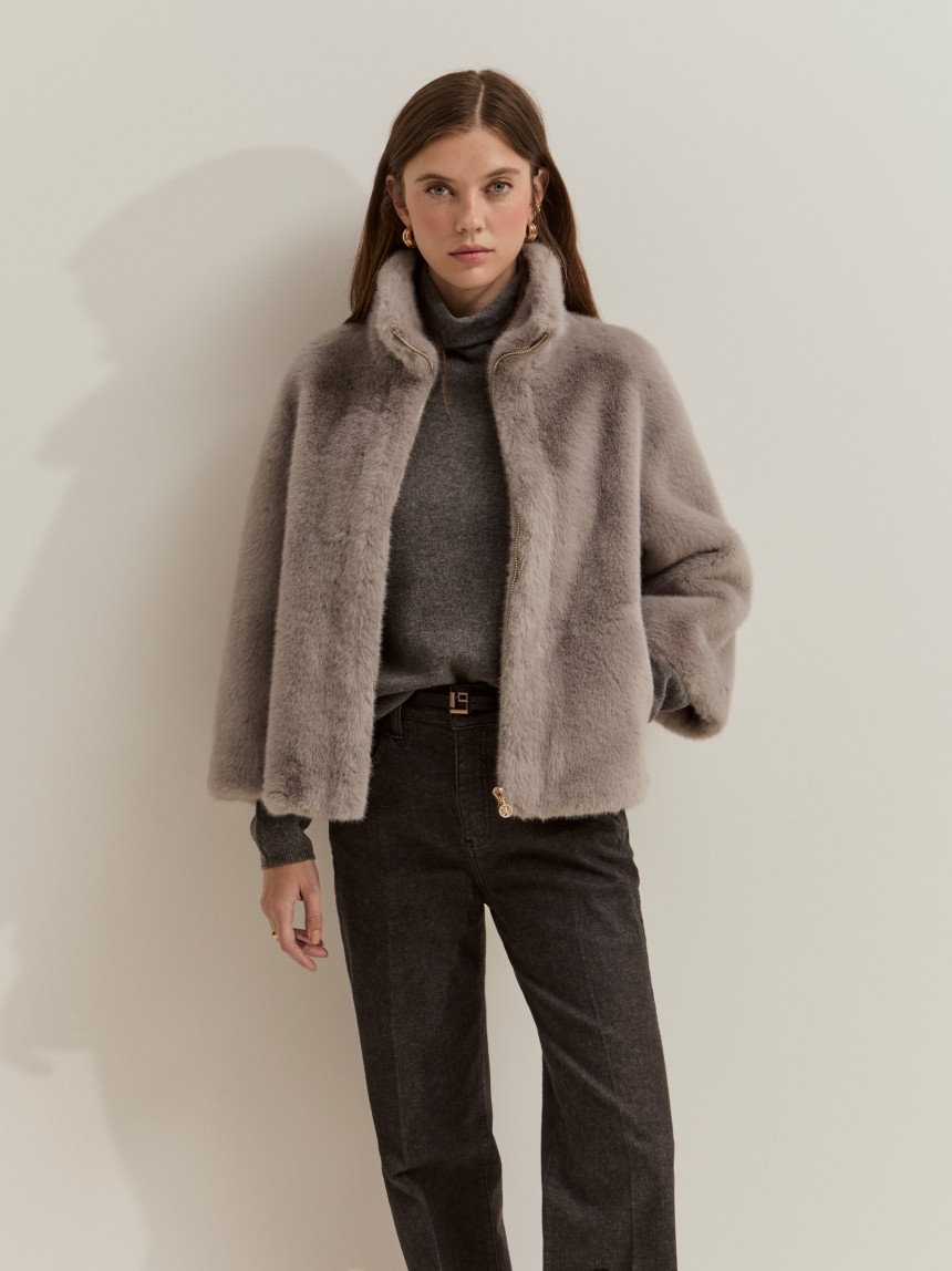 Fur coat