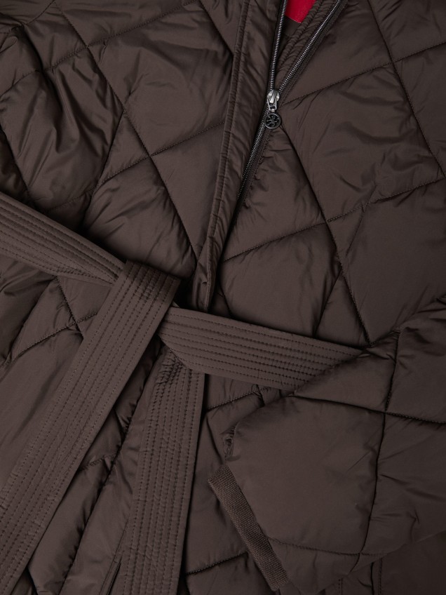 Hooded padded jacket - Image product
