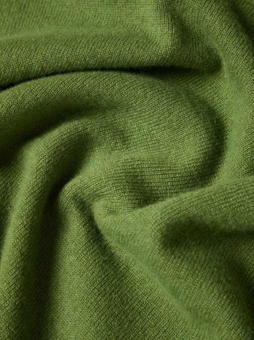 Camisola em l� e caxemira