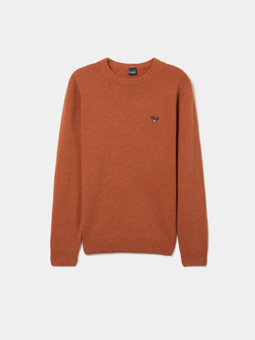 Wool-blend jumper