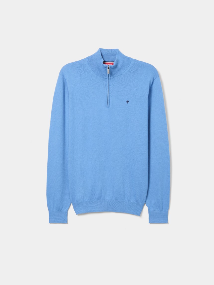 Cotton and cashmere jumper