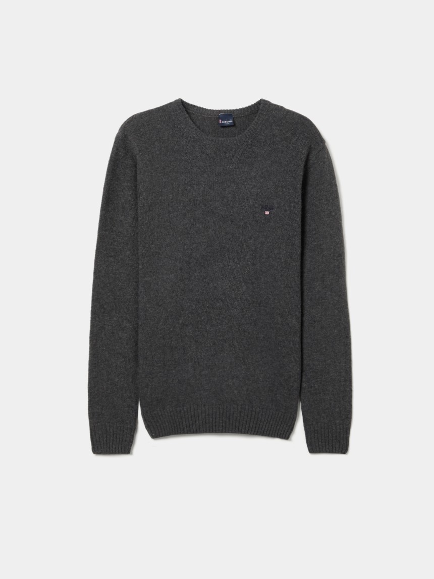 Wool-blend jumper