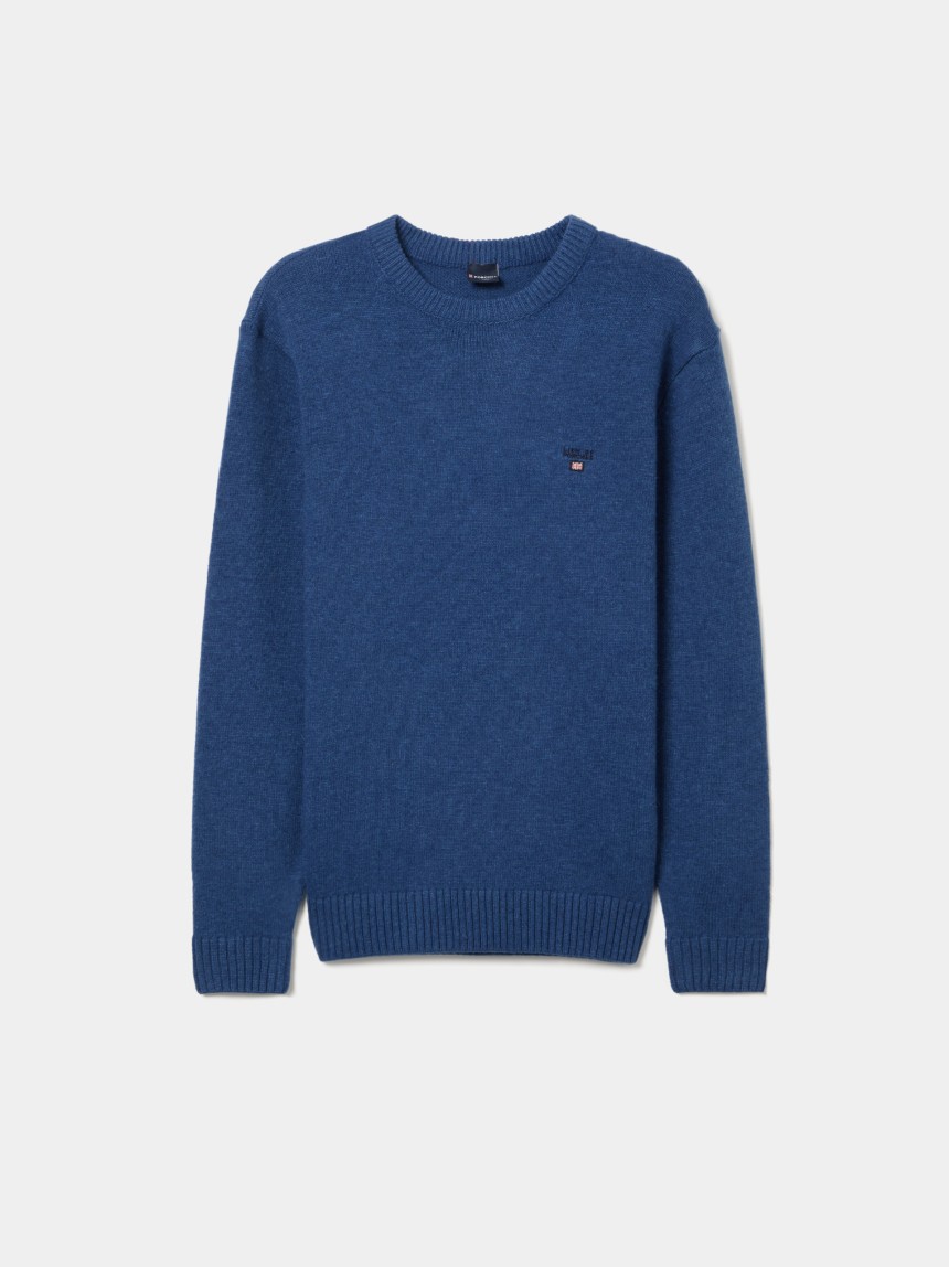 Wool-blend jumper