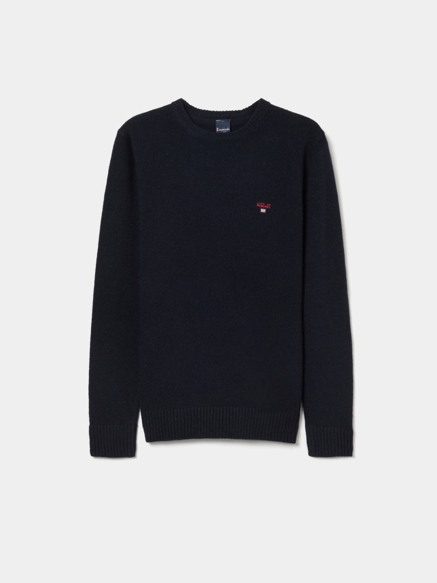Wool-blend jumper