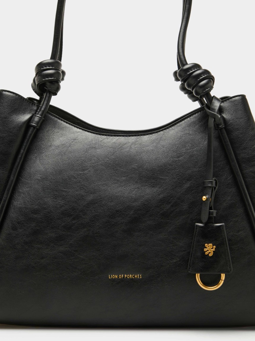 Knot-detail shoulder bag