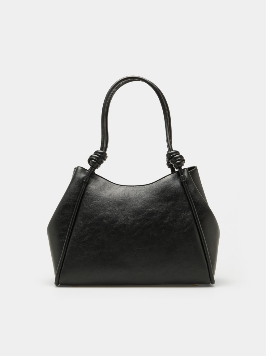 Knot-detail shoulder bag