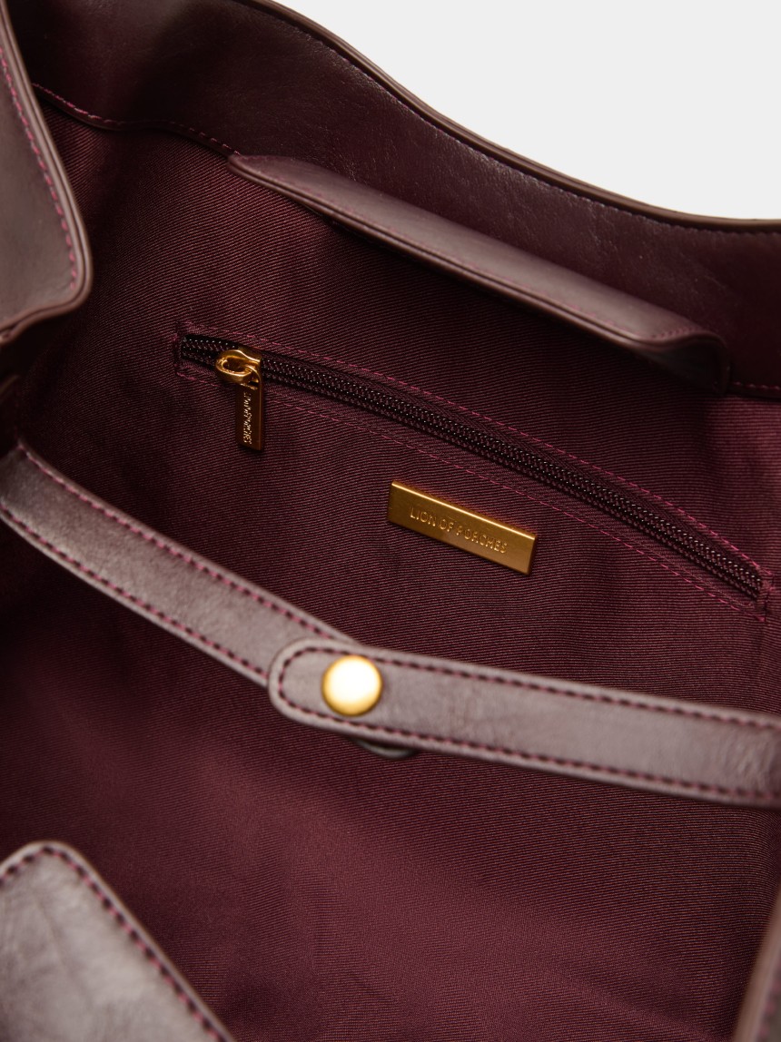 Knot-detail shoulder bag