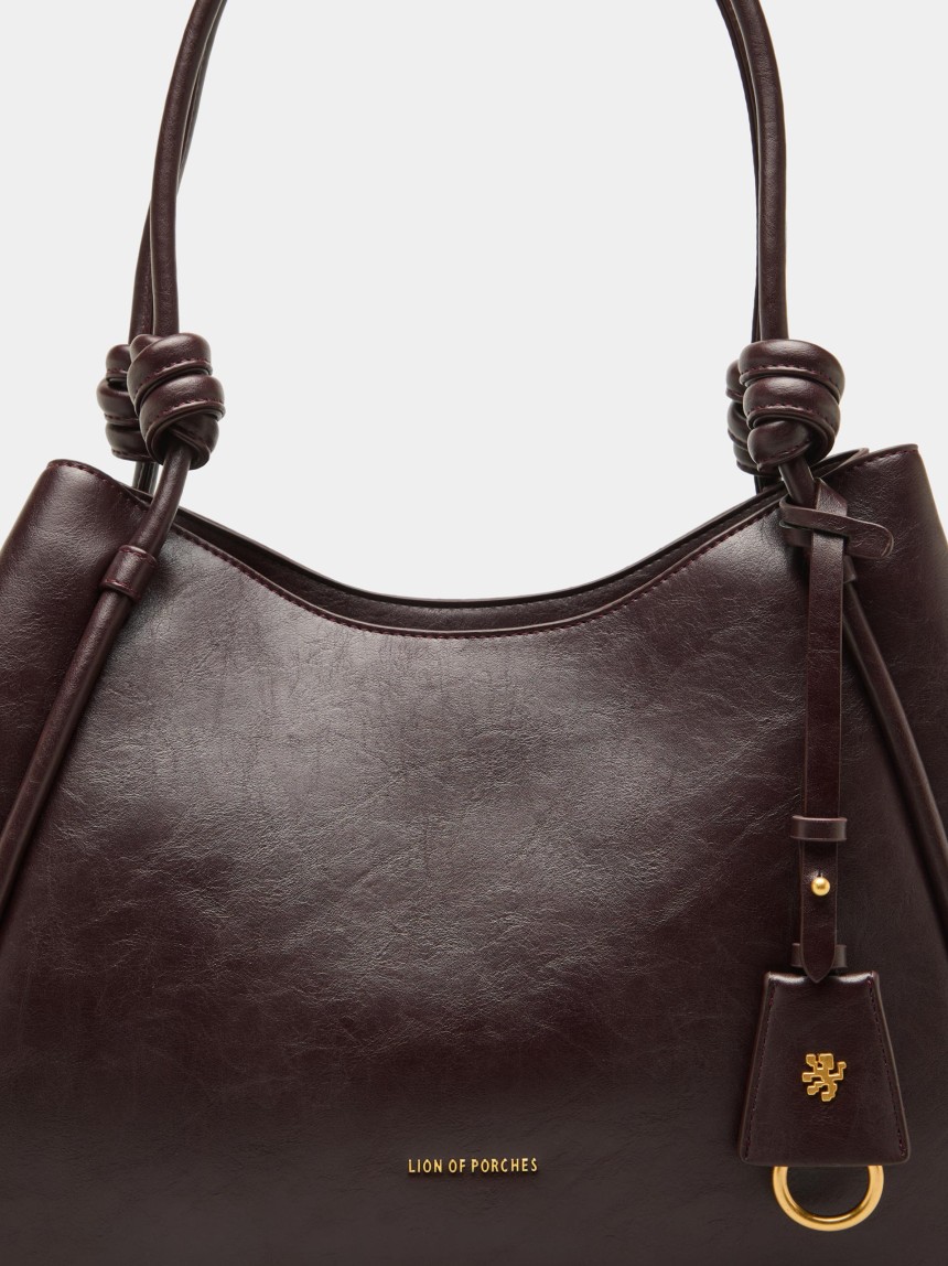 Knot-detail shoulder bag