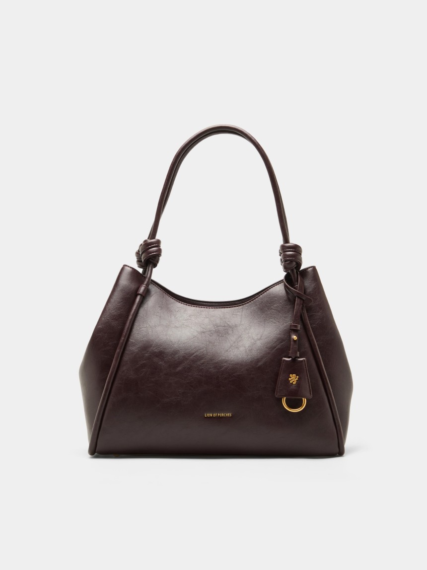 Knot-detail shoulder bag