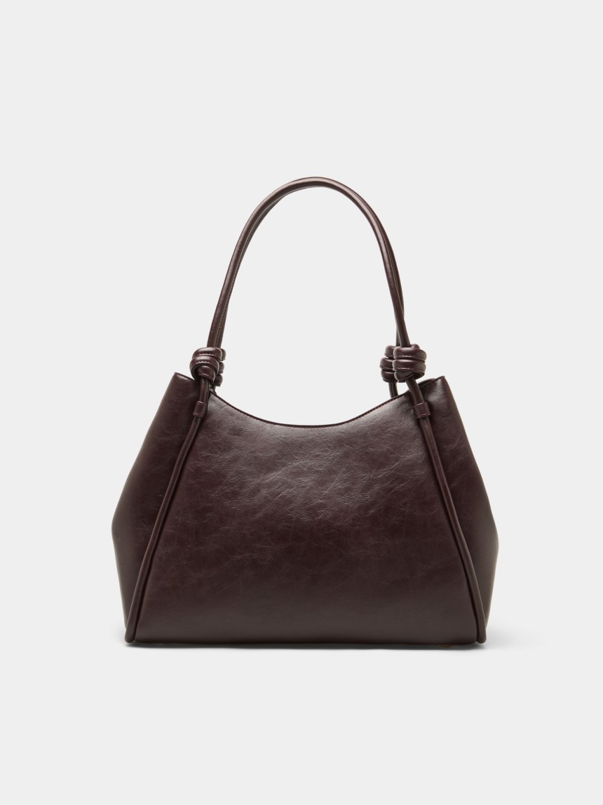 Knot-detail shoulder bag