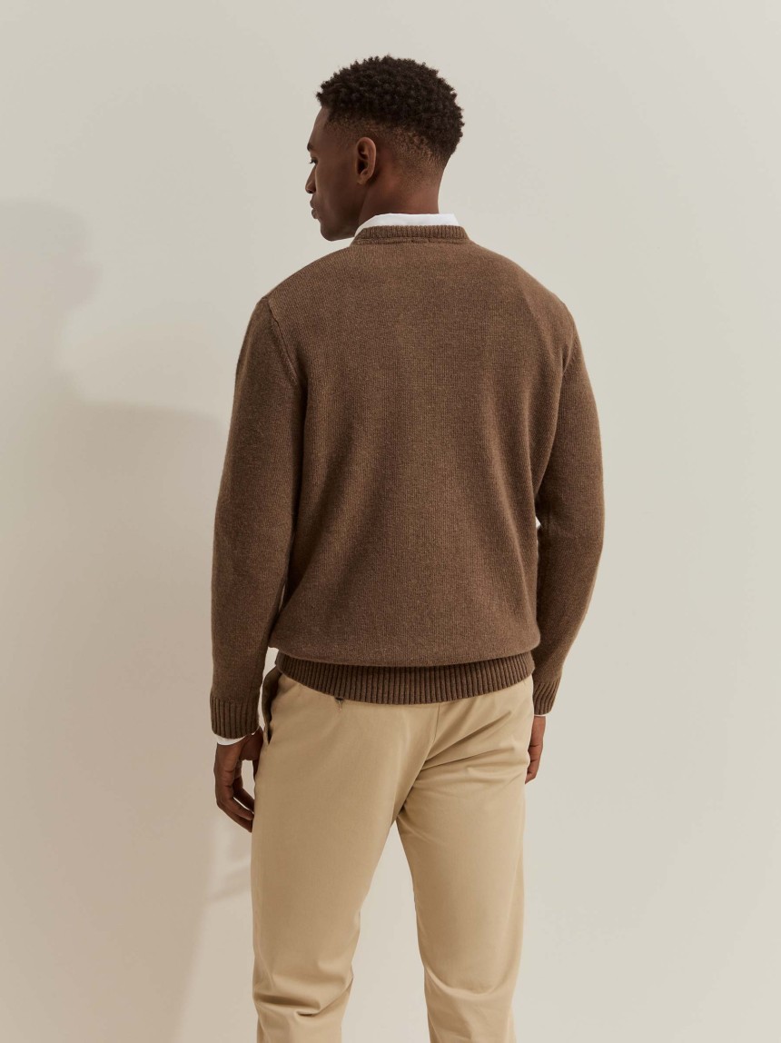 Wool-blend jumper