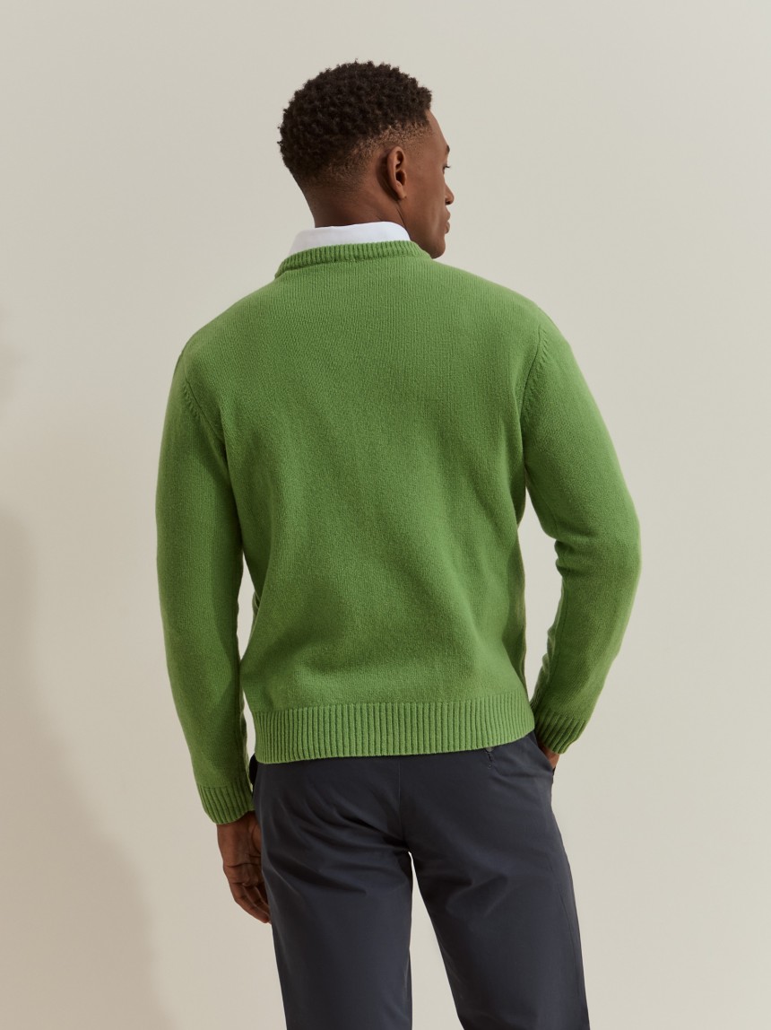 Wool-blend jumper