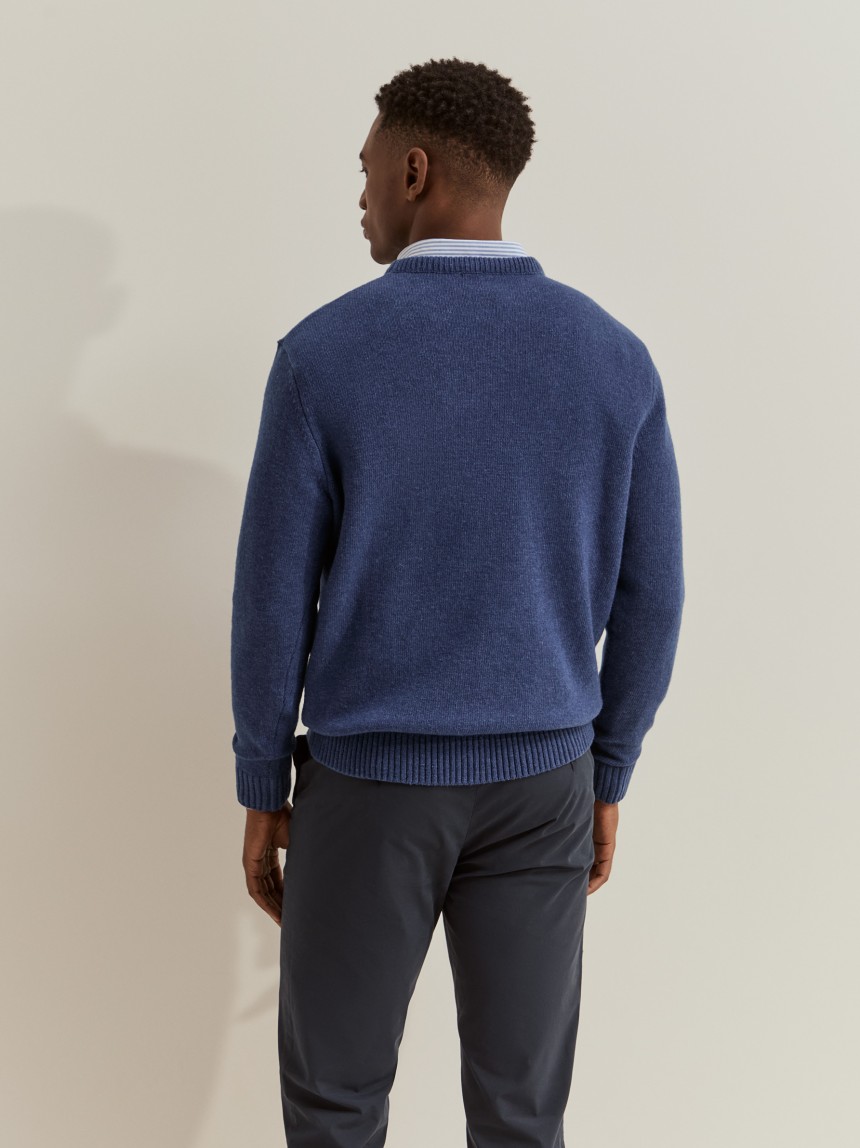 Wool-blend jumper