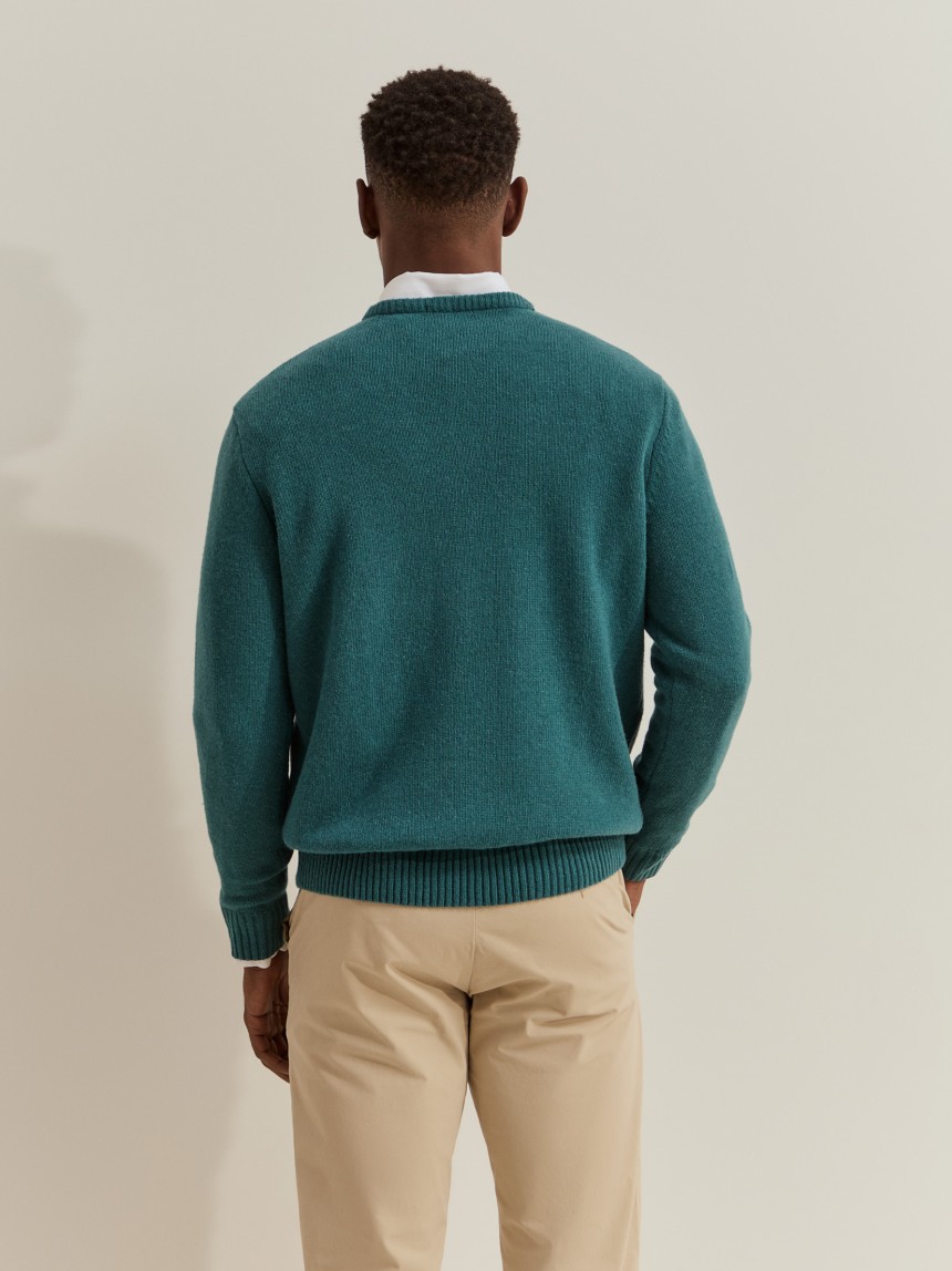 Wool-blend jumper