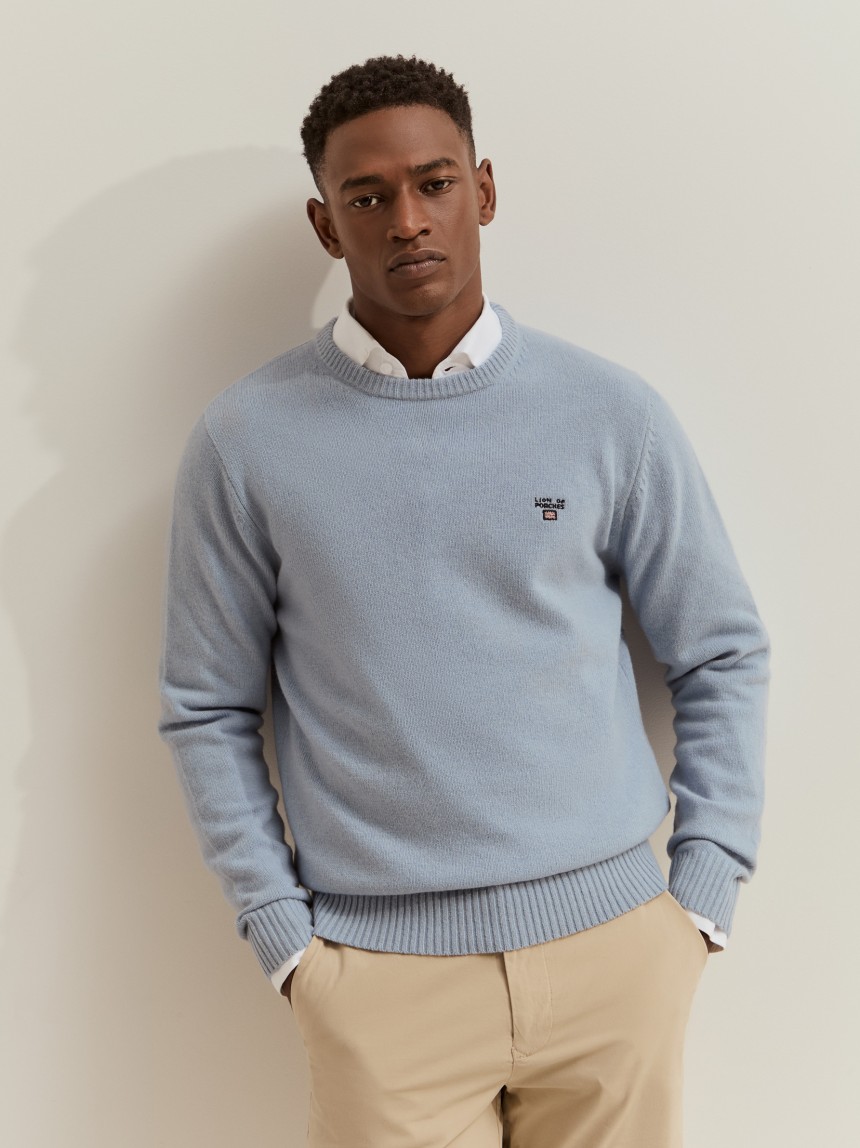 Wool-blend jumper