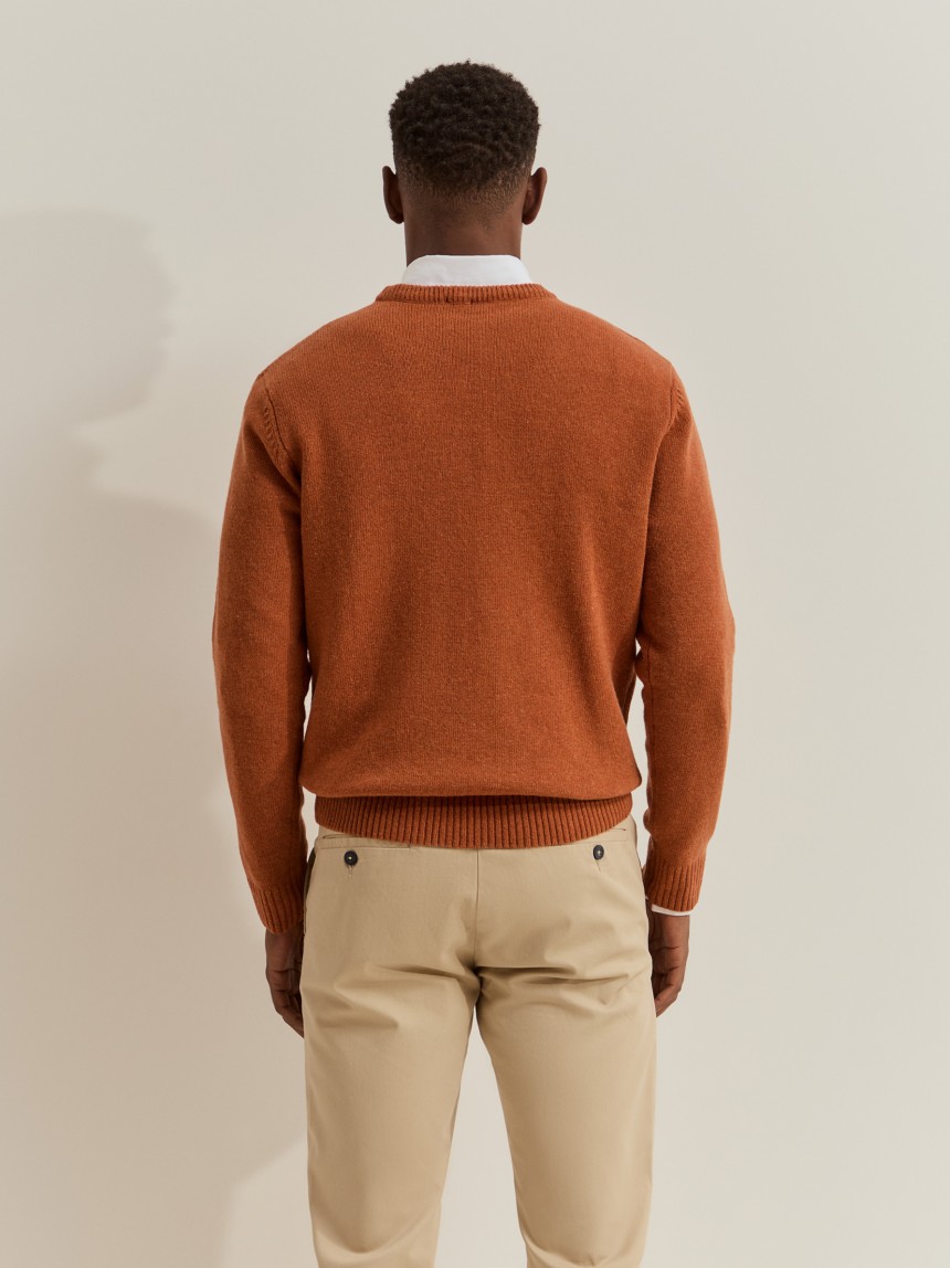 Wool-blend jumper