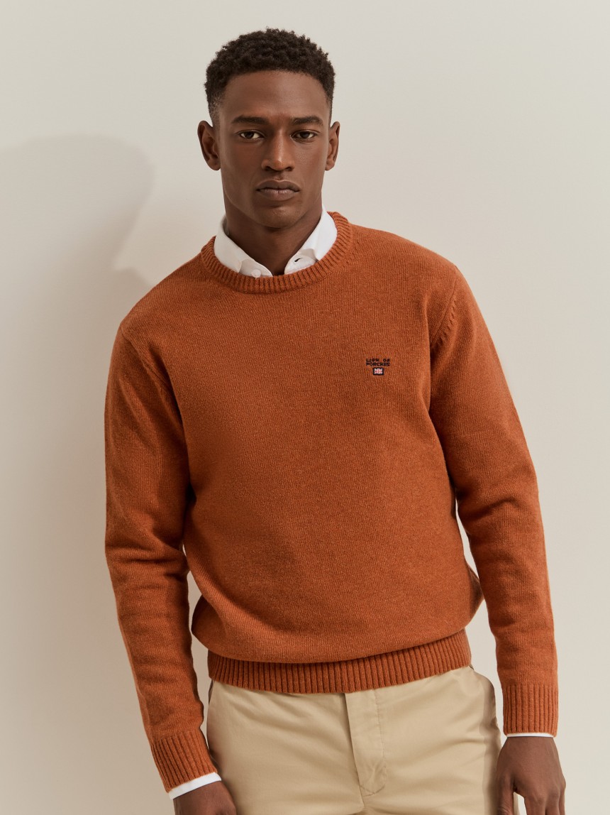 Wool-blend jumper