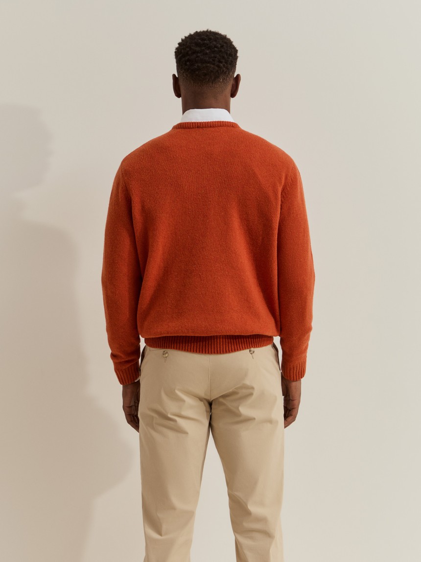 Wool-blend jumper