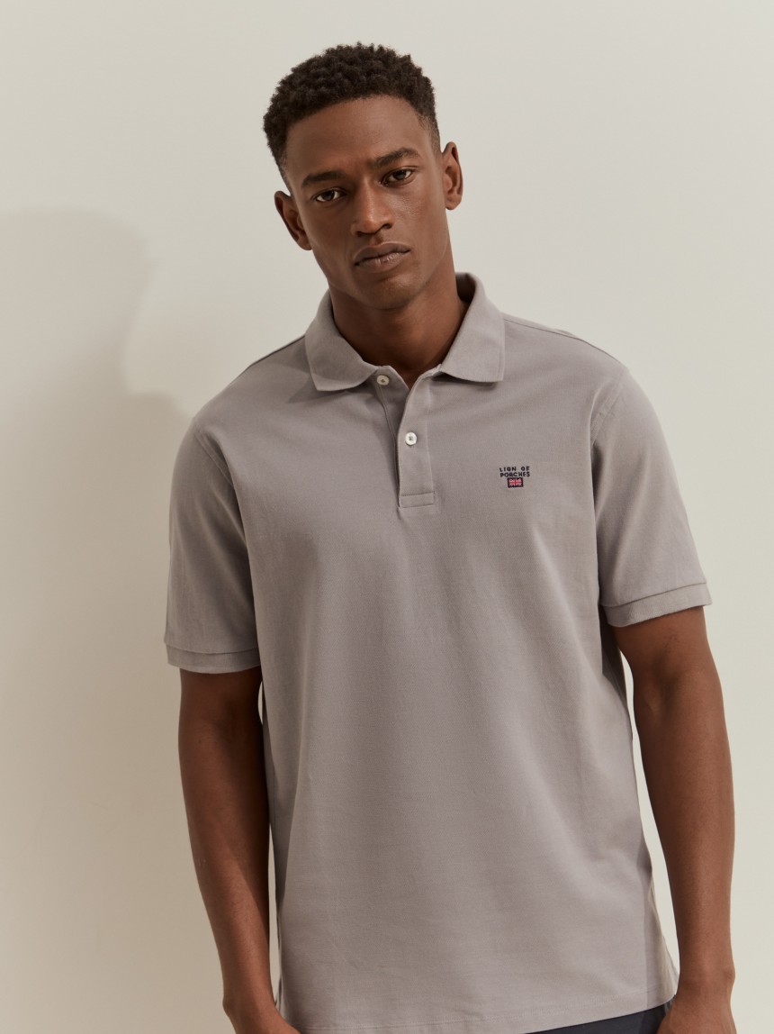 Polo piqu� regular fit de algod�o