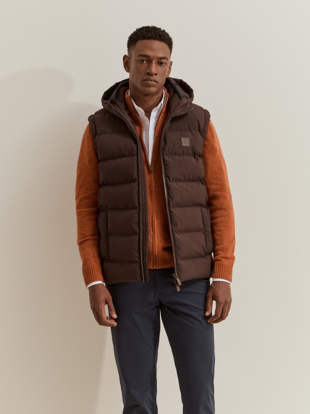 Chaleco acolchado con capucha - Image product