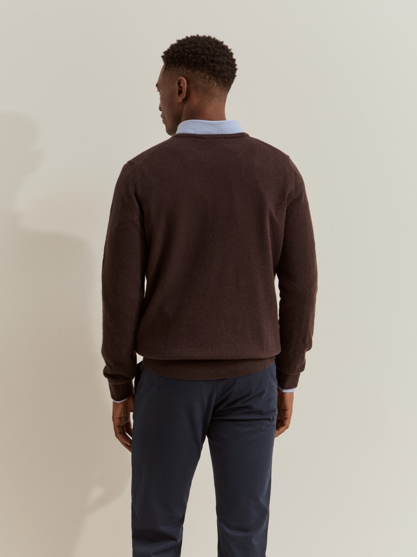 Basic woollen jumper