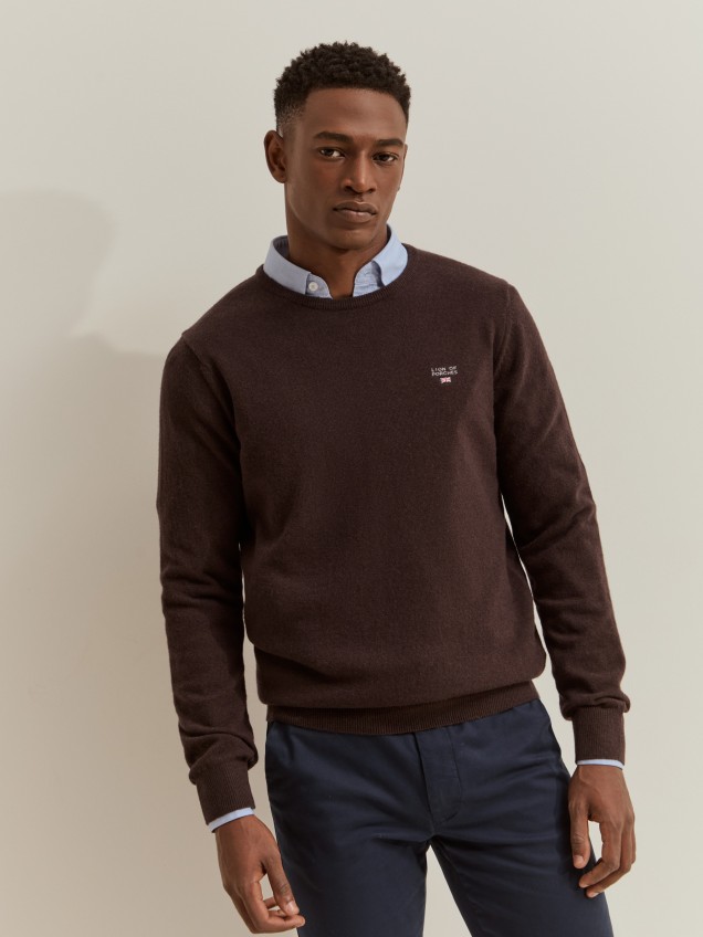 Basic woollen jumper - Image product