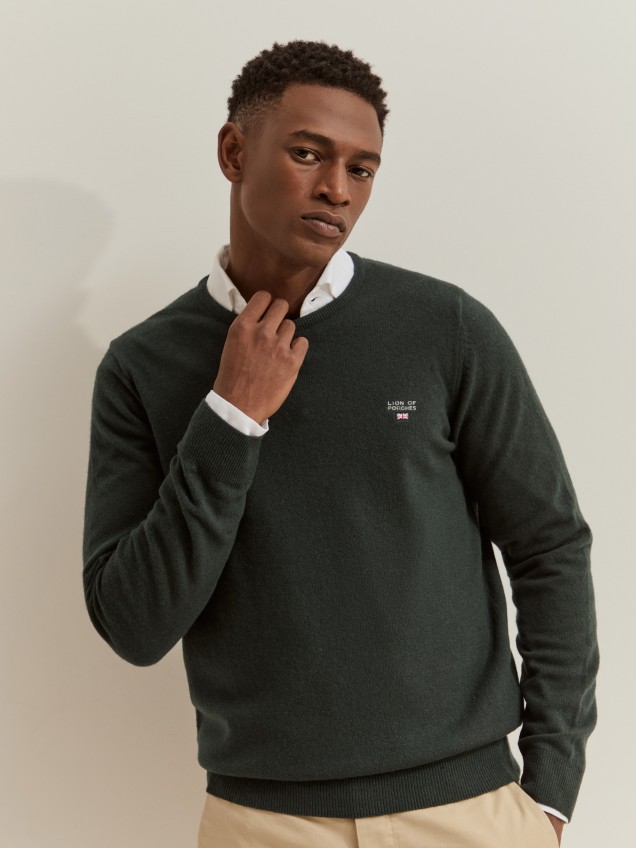 Basic woollen jumper - Image product