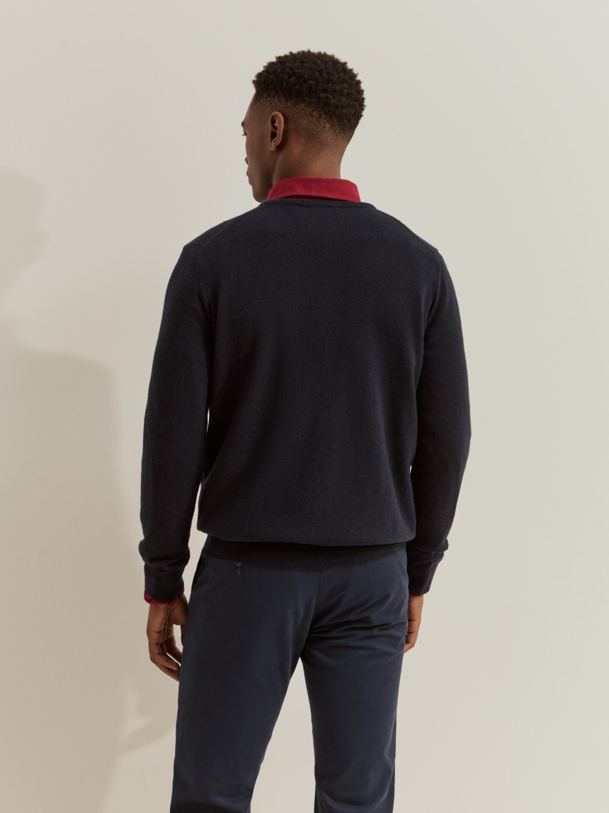 Basic woollen jumper