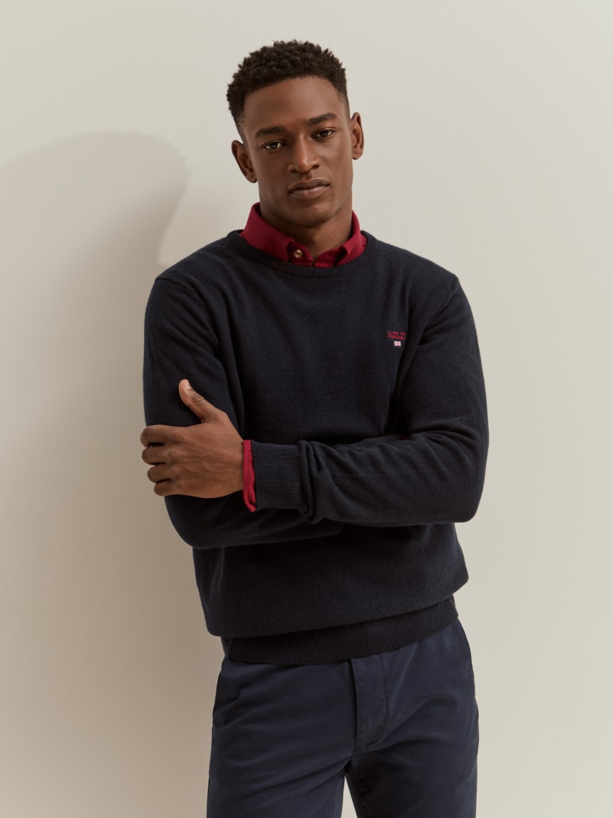 Basic woollen jumper