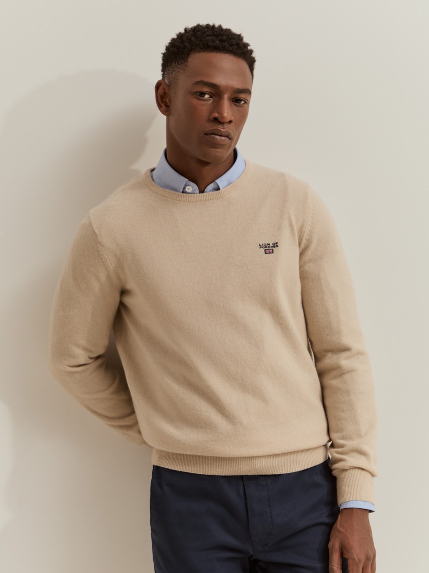 Basic woollen jumper