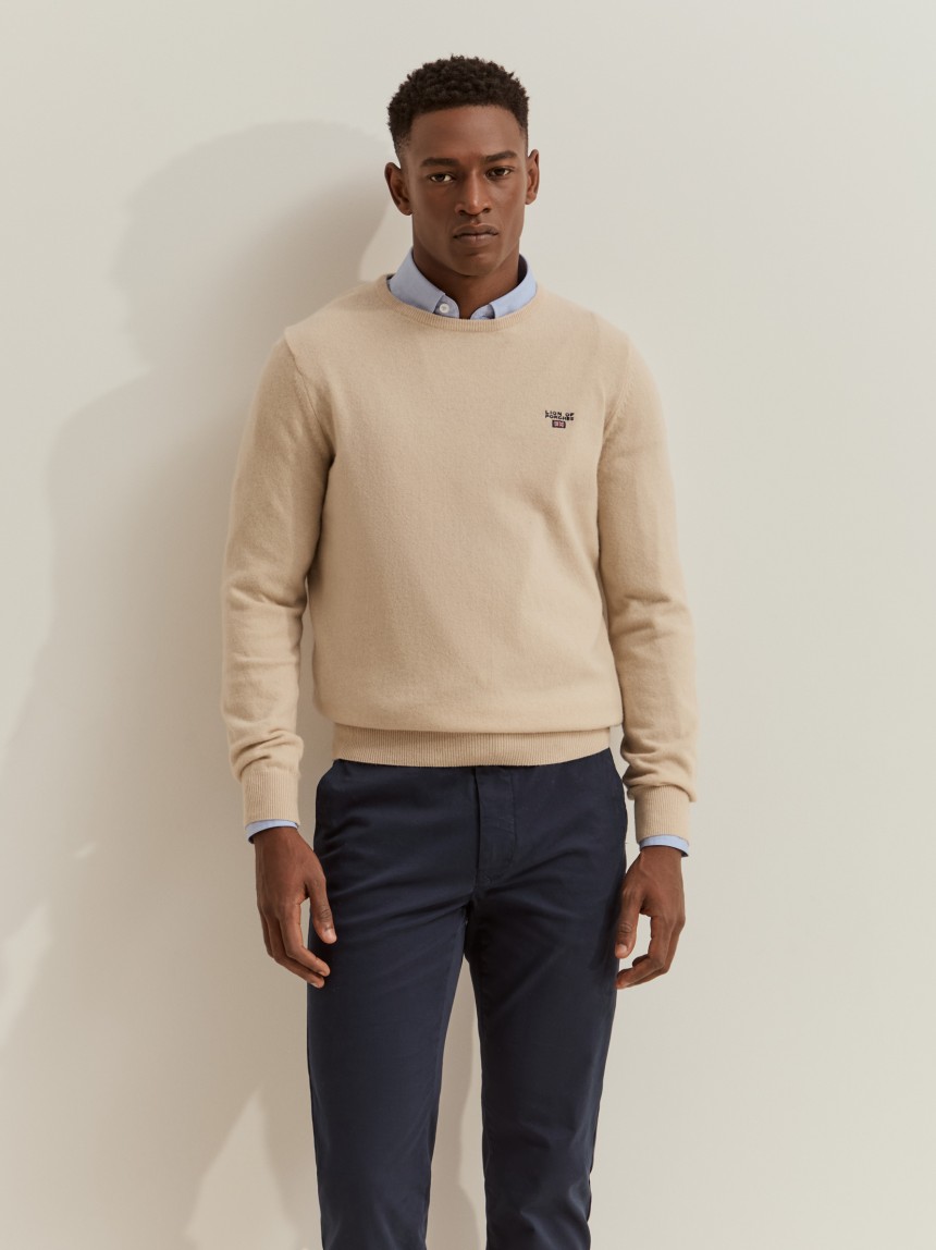 Basic woollen jumper