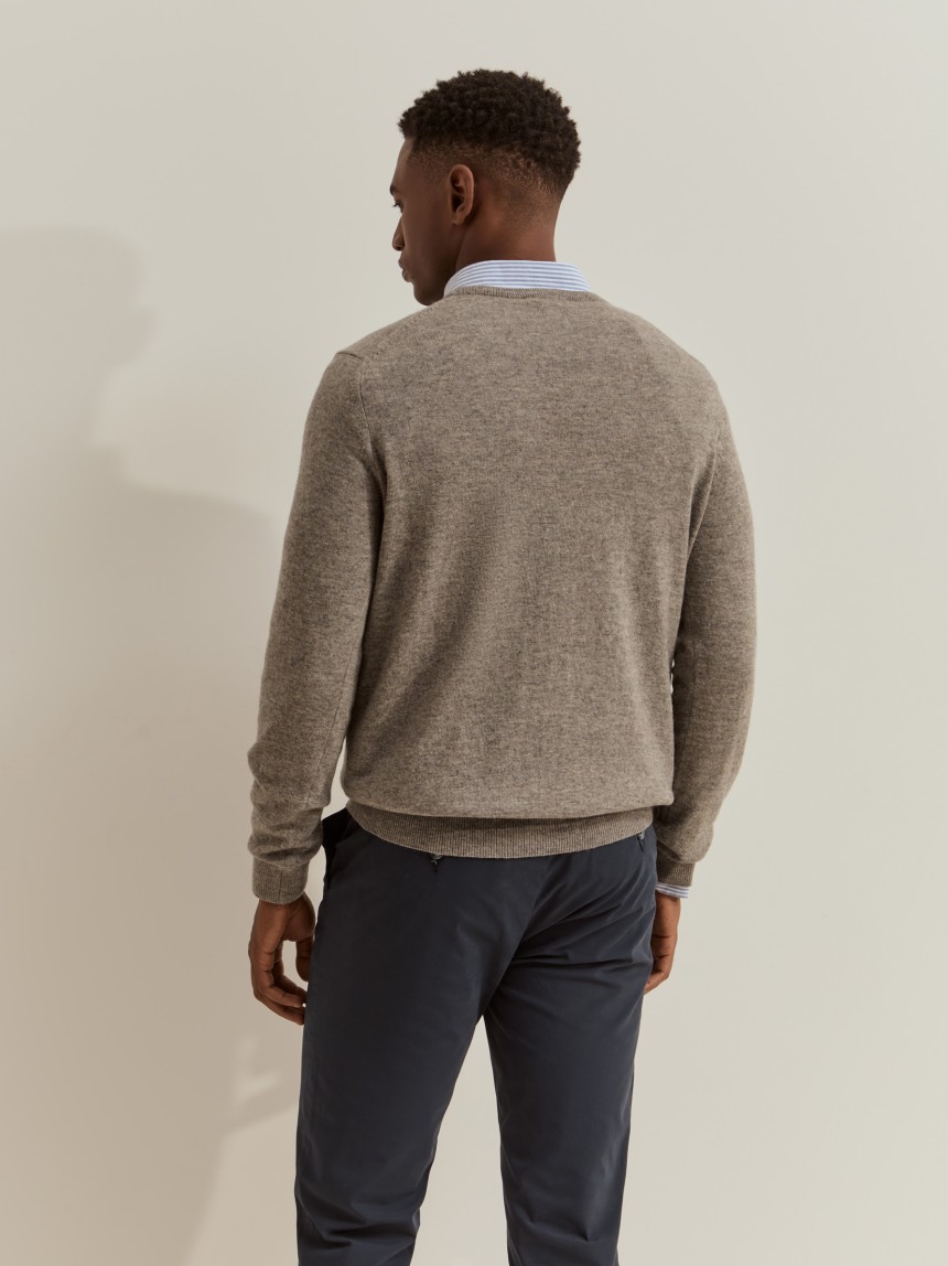 Basic woollen jumper