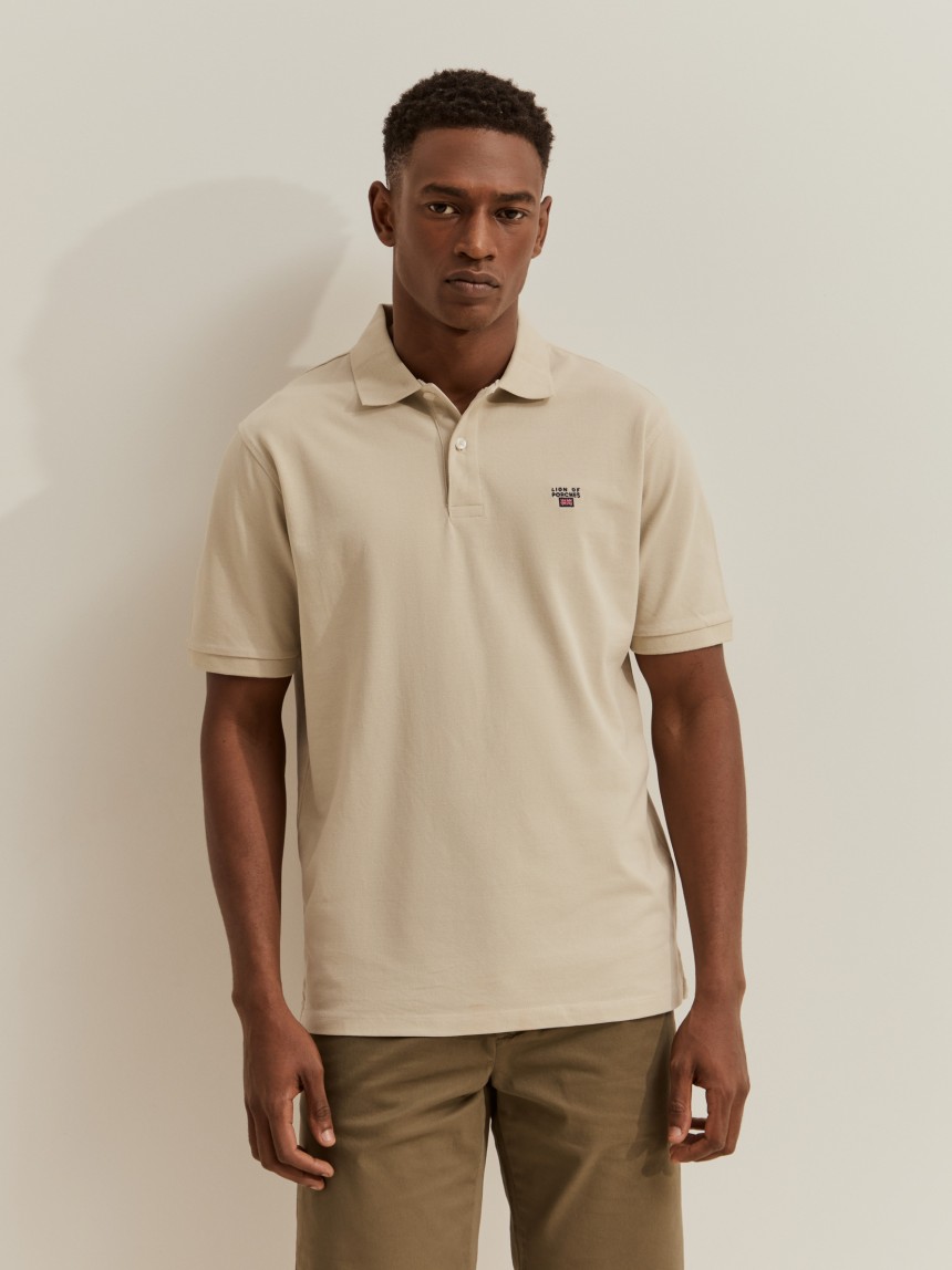 Polo piqu� regular fit de algod�o