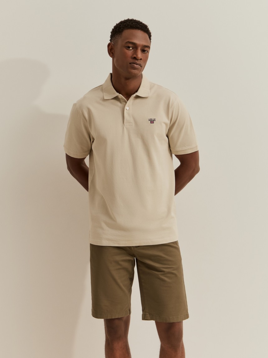 Polo piqu� regular fit de algod�o