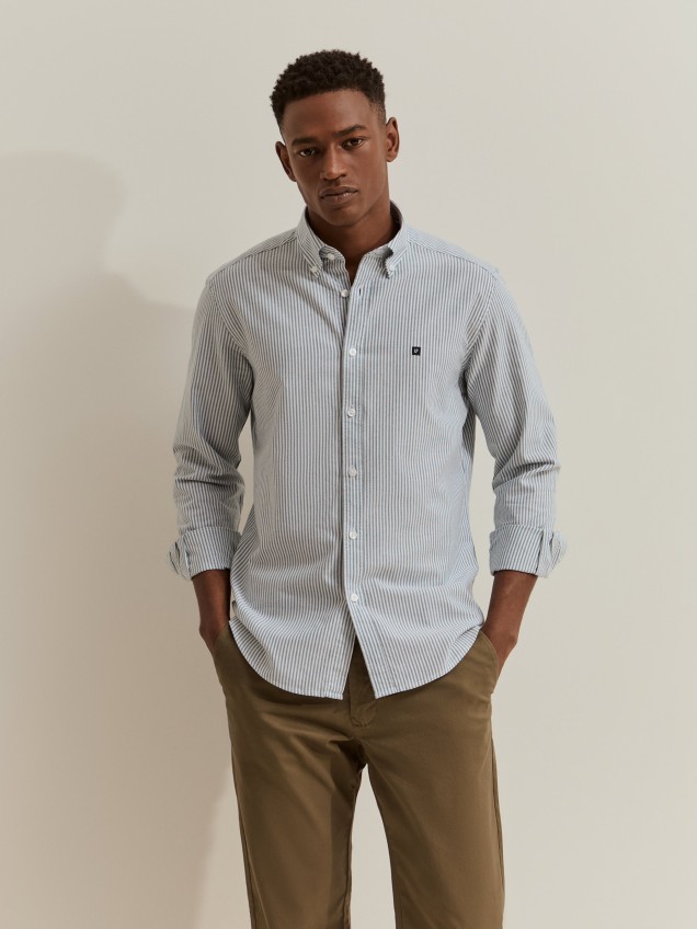 Camisa Oxford de corte ajustado - Image product