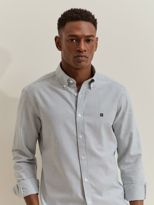 Camisa Oxford de corte ajustado - Image product