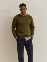 Wool-blend jumper