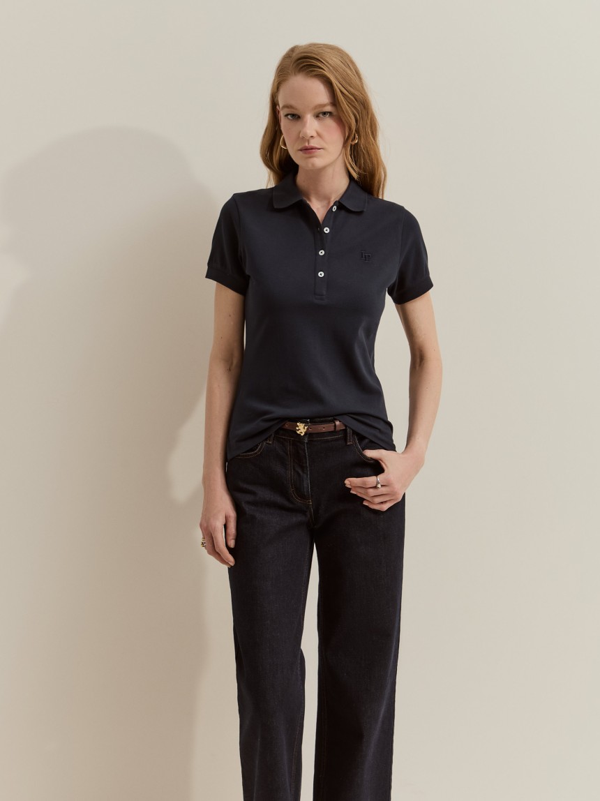 Polo de piqu� de algod�n