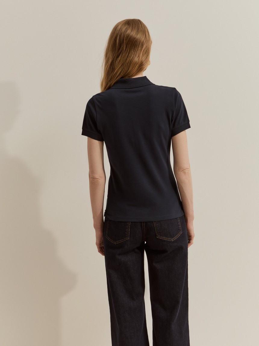 Polo de piqu� de algod�n