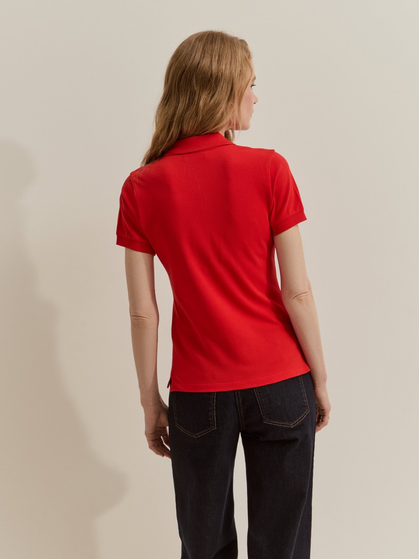Polo de piqu� de algod�n