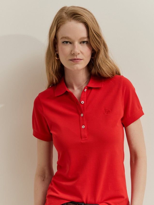 Polo de piqué de algodón - Image product