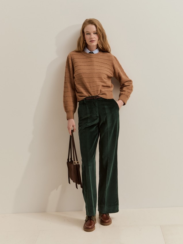 Cal�as pantalona em bombazine - Image product