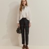 pantalones chinos a cuadros