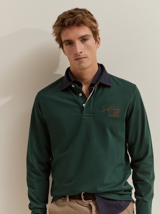Polo rugby de algodão - Image product